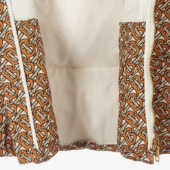 Burberry Teen Boys Beige Puffer Jacket New