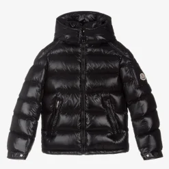 Moncler Enfant Teen Boys Black Maya Down Puffer Jacket Online