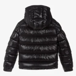 Moncler Enfant Teen Boys Black Maya Down Puffer Jacket Online