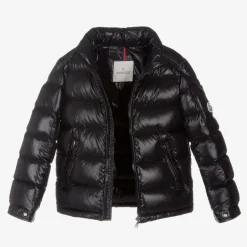 Moncler Enfant Teen Boys Black Maya Down Puffer Jacket Online