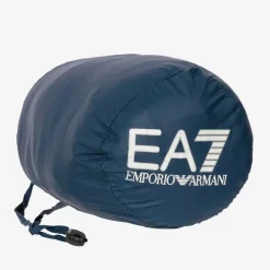 EA7 Emporio Armani Teen Boys Blue Down Logo Gilet Online