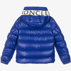 Moncler Enfant Teen Boys Blue Puffer Jacket Discount