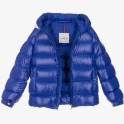 Moncler Enfant Teen Boys Blue Puffer Jacket Discount