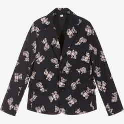 Burberry Teen Boys Blue Thomas Bear Blazer Sale