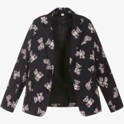 Burberry Teen Boys Blue Thomas Bear Blazer Sale
