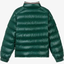 Moncler Enfant Teen Boys Green Bourne Down Puffer Jacket Hot