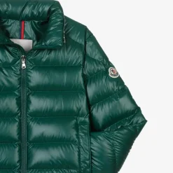 Moncler Enfant Teen Boys Green Bourne Down Puffer Jacket Hot