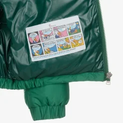 Moncler Enfant Teen Boys Green Down Padded Jake Jacket