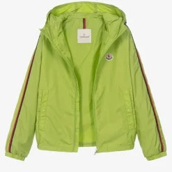 Moncler Enfant Teen Boys Green Jacket Online