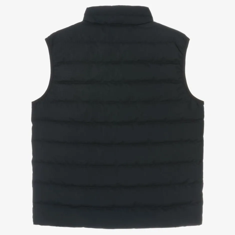 Emporio Armani Teen Boys Navy Blue Down Gilet Online