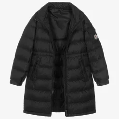 Moncler Enfant Teen Girls Black Meillon Puffer Coat