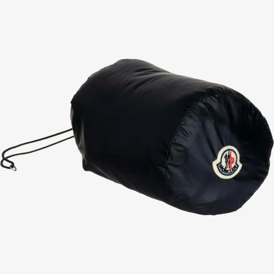 Moncler Enfant Teen Girls Navy Blue Down Padded Liane Gilet Discount