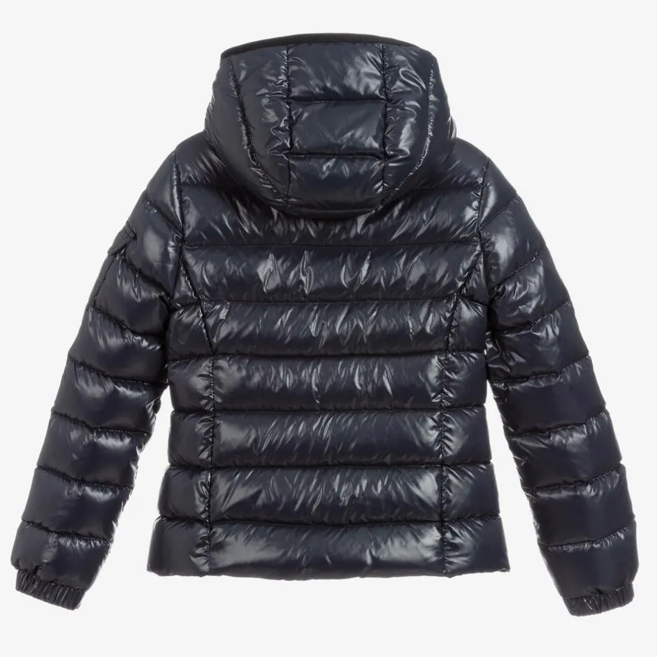 Moncler Enfant Teen Girls Navy Blue Down Bady Puffer Jacket Online