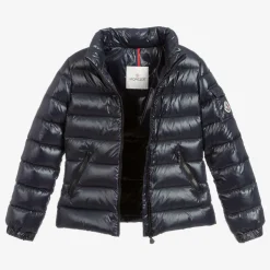 Moncler Enfant Teen Girls Navy Blue Down Bady Puffer Jacket Online