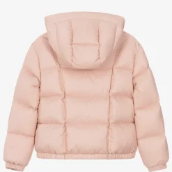Moncler Enfant Teen Girls Pink Down Padded Ana Jacket Best