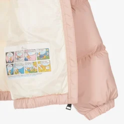Moncler Enfant Teen Girls Pink Down Padded Ana Jacket Best