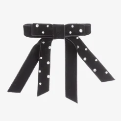 Milledeux Velvet Bow Hair Clip (10cm) Discount