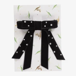 Milledeux Velvet Bow Hair Clip (10cm) Discount