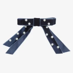 Milledeux Velvet Bow Hair Clip (10cm) Online