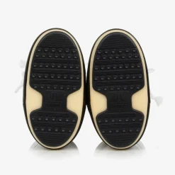 Moon Boot White & Black Icon Snow Boots New