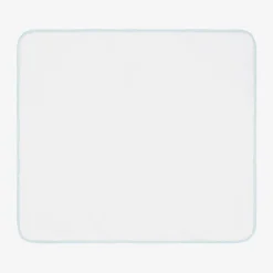 Kissy Kissy White & Blue Cotton Hooded Towel & Mitt Set Clearance