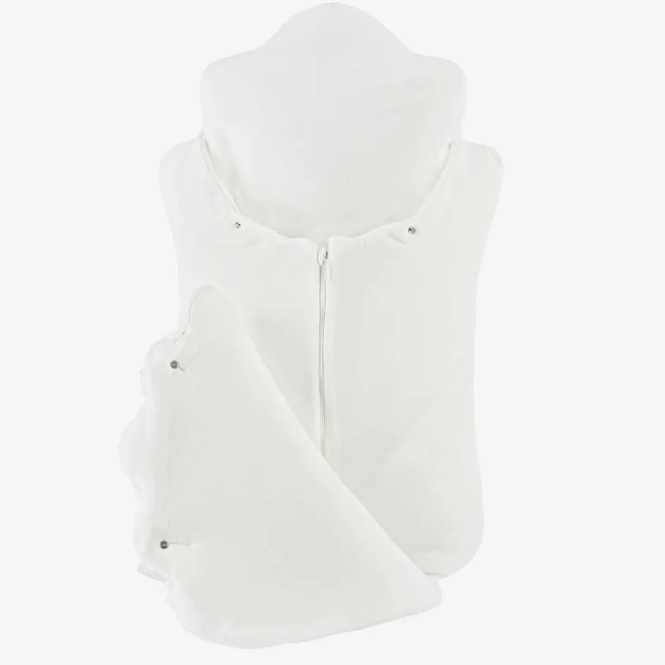 Sofija White & Pink Baby Nest (70cm) Discount