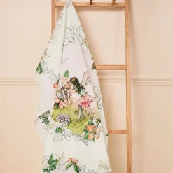 Flower Fairies™ by Childrensalon White & Pink Cotton Swaddle (100cm) Hot