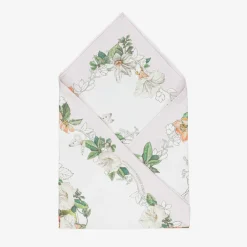 Flower Fairies™ by Childrensalon White & Pink Cotton Swaddle (100cm) Hot