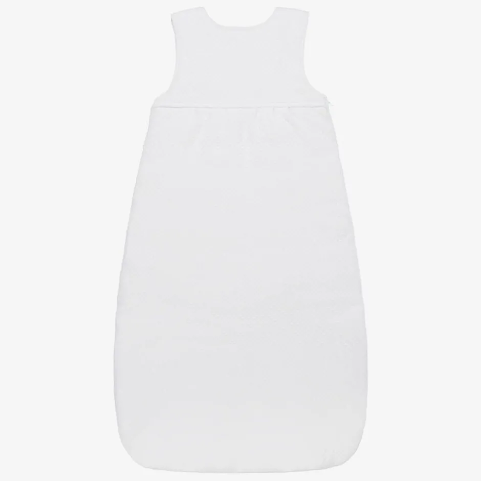 Kissy Kissy White Baby Bear Cub Pima Cotton Sleeping Bag (70cm) Hot