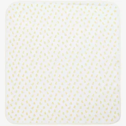 Kissy Kissy White Cheery Chicks Pima Cotton Blanket (73cm) New
