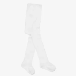 Falke White Cotton Baby Tights Online