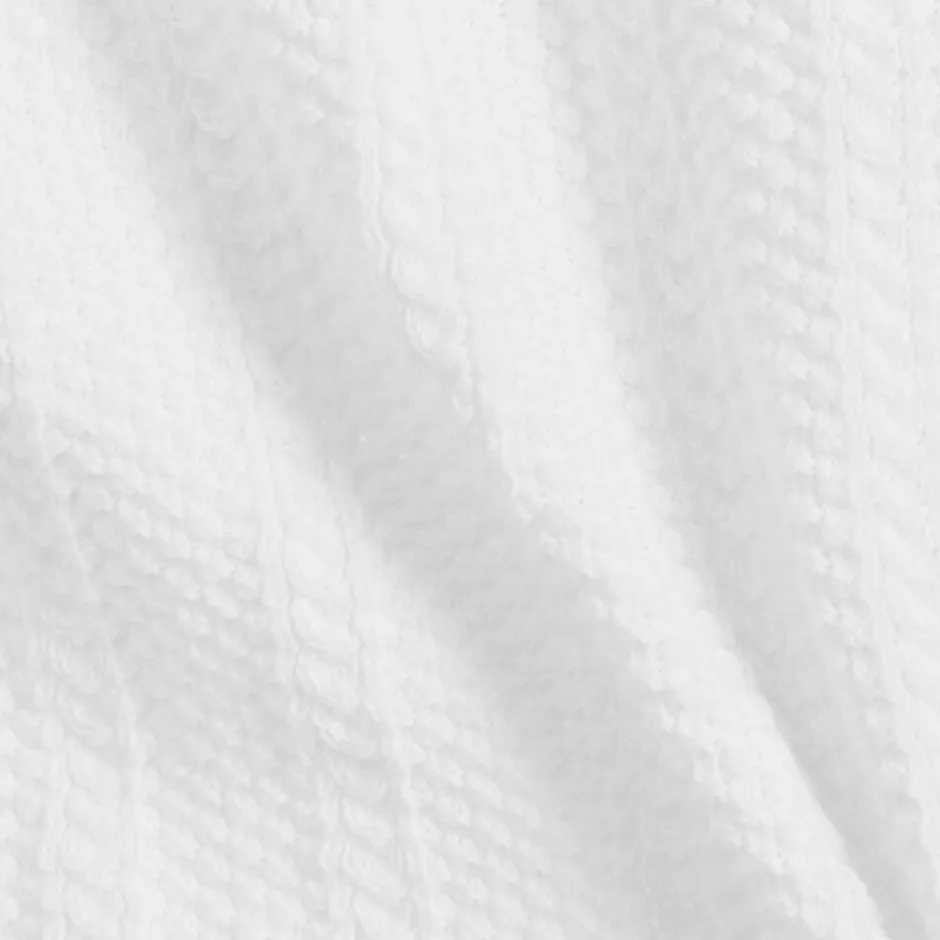 Minutus White Cotton Knitted Baby Cardigan Sale