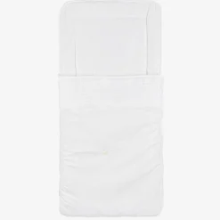 Tartine et Chocolat White Cotton Logo Nest (77cm) New