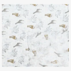 aden + anais White Cotton Muslin Swaddles (2 Pack)