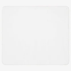 Kissy Kissy White Cotton Roses Hooded Towel & Mitt Set Clearance