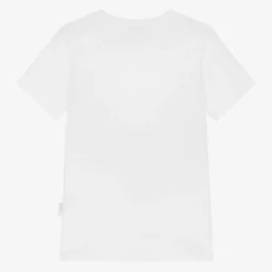 Diacar White Cotton Vest Top Discount