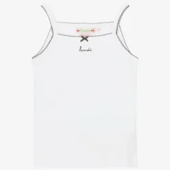 Bonpoint White Days Of The Week Cotton Vests Gift Set Sale