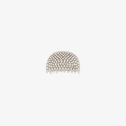 Milledeux White Diamante Hairclip (5cm) Discount