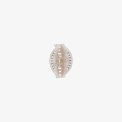 Milledeux White Diamante Hairclip (5cm) Discount