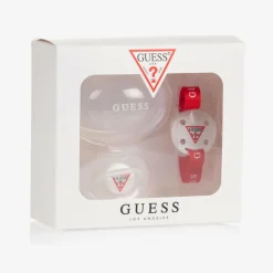 Guess White Dummy & Clip Set Best