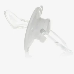 Emporio Armani White Dummy & Clip Set Sale