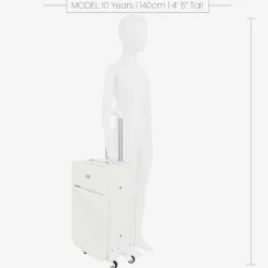 Nanán White Faux Leather Case (51cm) Online