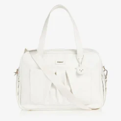 Mayoral White Faux Leather Changing Bag (40cm) Best