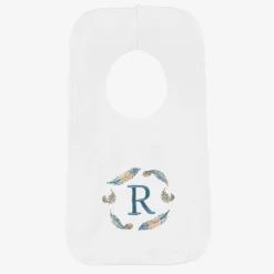 Paint My Dreams White Feather Personalised Babysuit Gift Set Discount