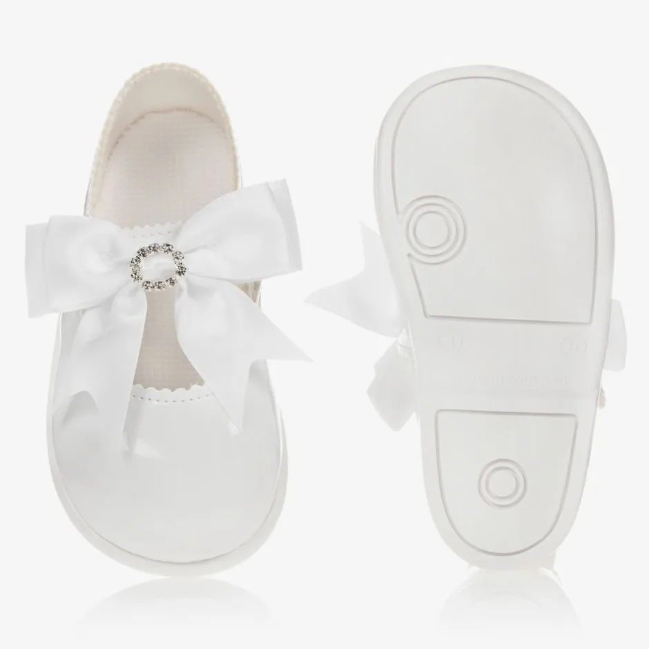 Early Days Baypods White First Walker Shoes New