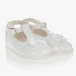 Early Days White First-Walker Shoes Discount