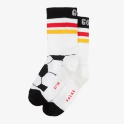 Falke White Football Sports Socks Hot