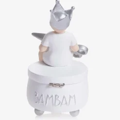 Bam Bam White Hairlock Keepsake Box (9cm)