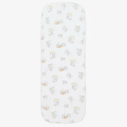 Kissy Kissy White Hedgehogs Fall Showers Burp Cloth (48cm) Clearance