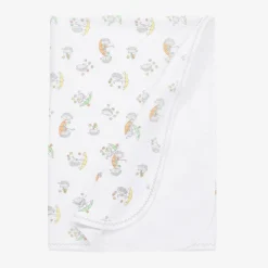 Kissy Kissy White Hedgehogs Fall Showers Blanket (73cm) Discount